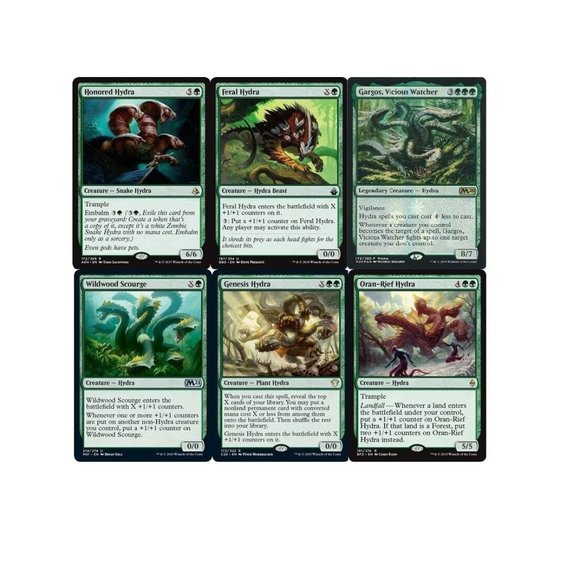 MTG Commander EDH Deck Gargos, Vicious Watcher 100 Cards Custom Deck Hydras - NM - Picture 1 of 1